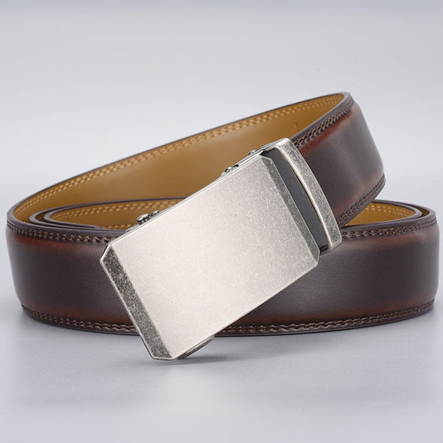 BuckleUp Full Brown | Lederen riem van 130cm