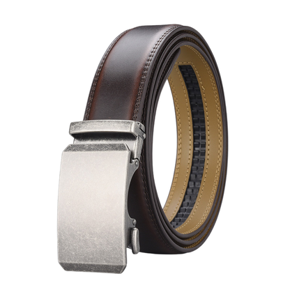 BuckleUp Full Brown | Lederen riem van 130cm