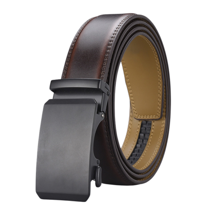 BuckleUp Full Brown | Lederen riem van 130cm