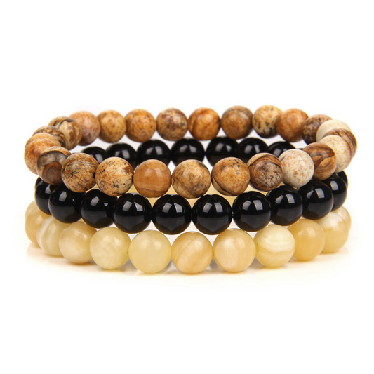 StoneBound Nature | 8mm Beads Bracelets
