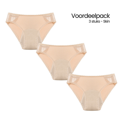 Biscomi Menstruatie Slips | Bamboo Skin 3-Pack