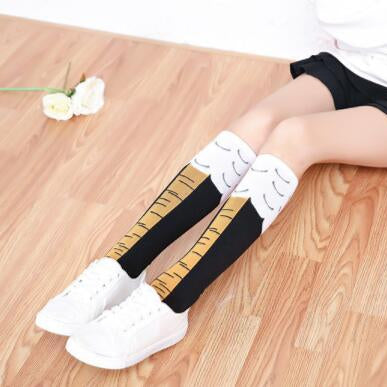 ChickenLeg Lange Sokken | Laat je vrienden zien wie de Sterkste Benen heeft