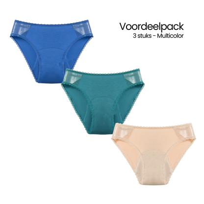 Biscomi Menstruatie Slips | Bamboo Basic Pack