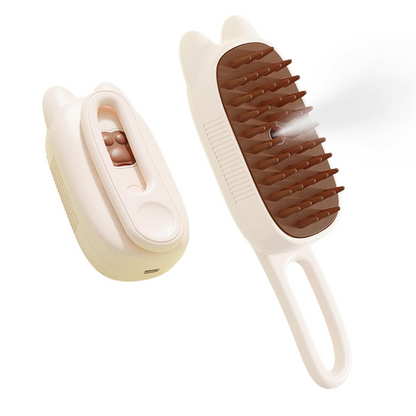 SteamBrush Cat Ear | Verzorging en Ontspanning voor jouw huisdier!