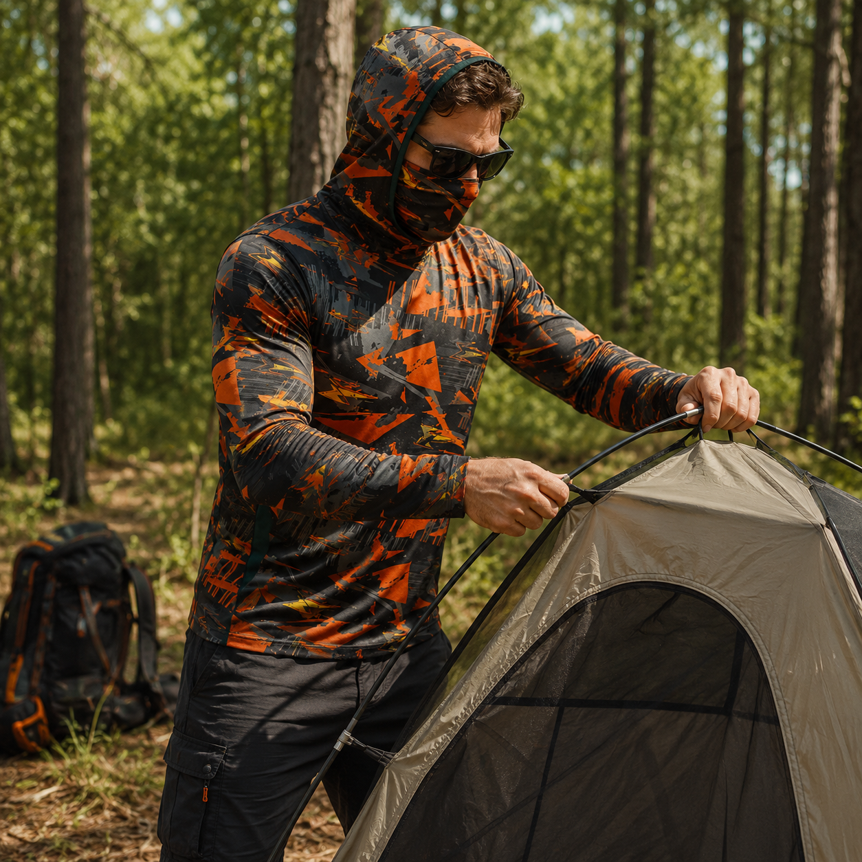 SunShield™ Outdoor Hoodie | Splash