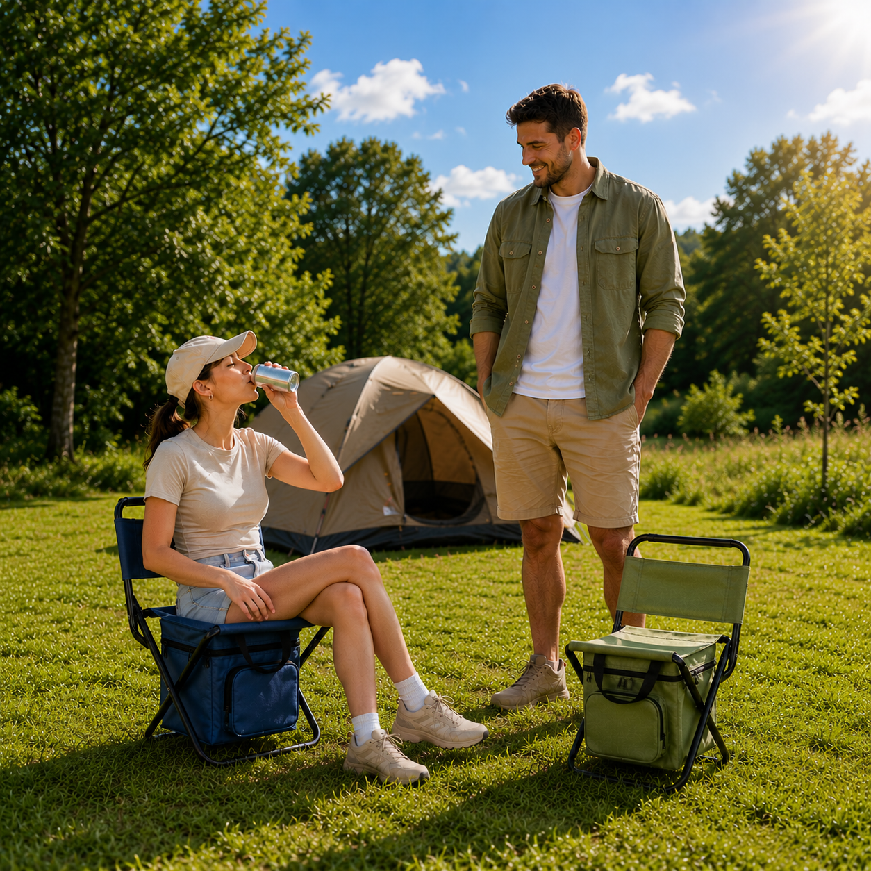CoolSeat™ Koeltas Stoeltje | The Camping Essential