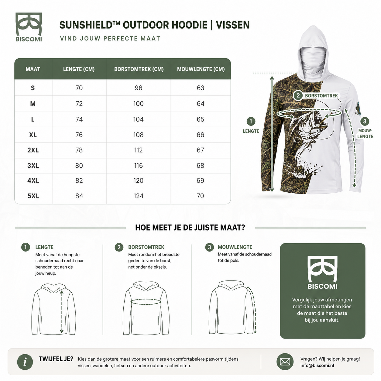 SunShield™ Outdoor Hoodie | Vissen