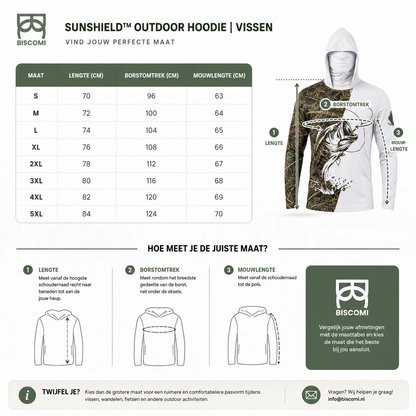 SunShield™ Outdoor Hoodie | Vissen