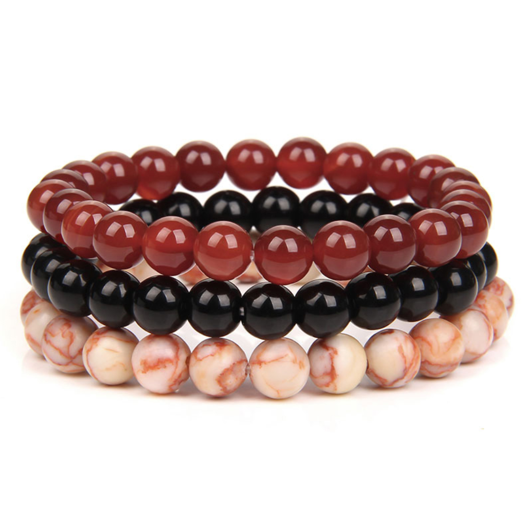 StoneBound Nature | 8mm Beads Bracelets