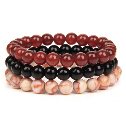 StoneBound Nature | 8mm Beads Bracelets