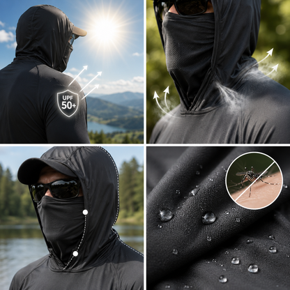 SunShield™ Outdoor Hoodie | Mono Color