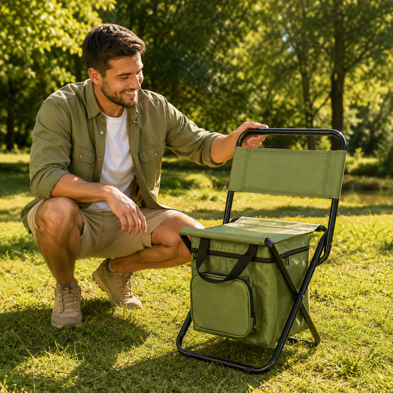 CoolSeat™ Koeltas Stoeltje | The Camping Essential