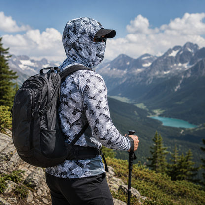 SunShield™ Outdoor Hoodie | Honingraat