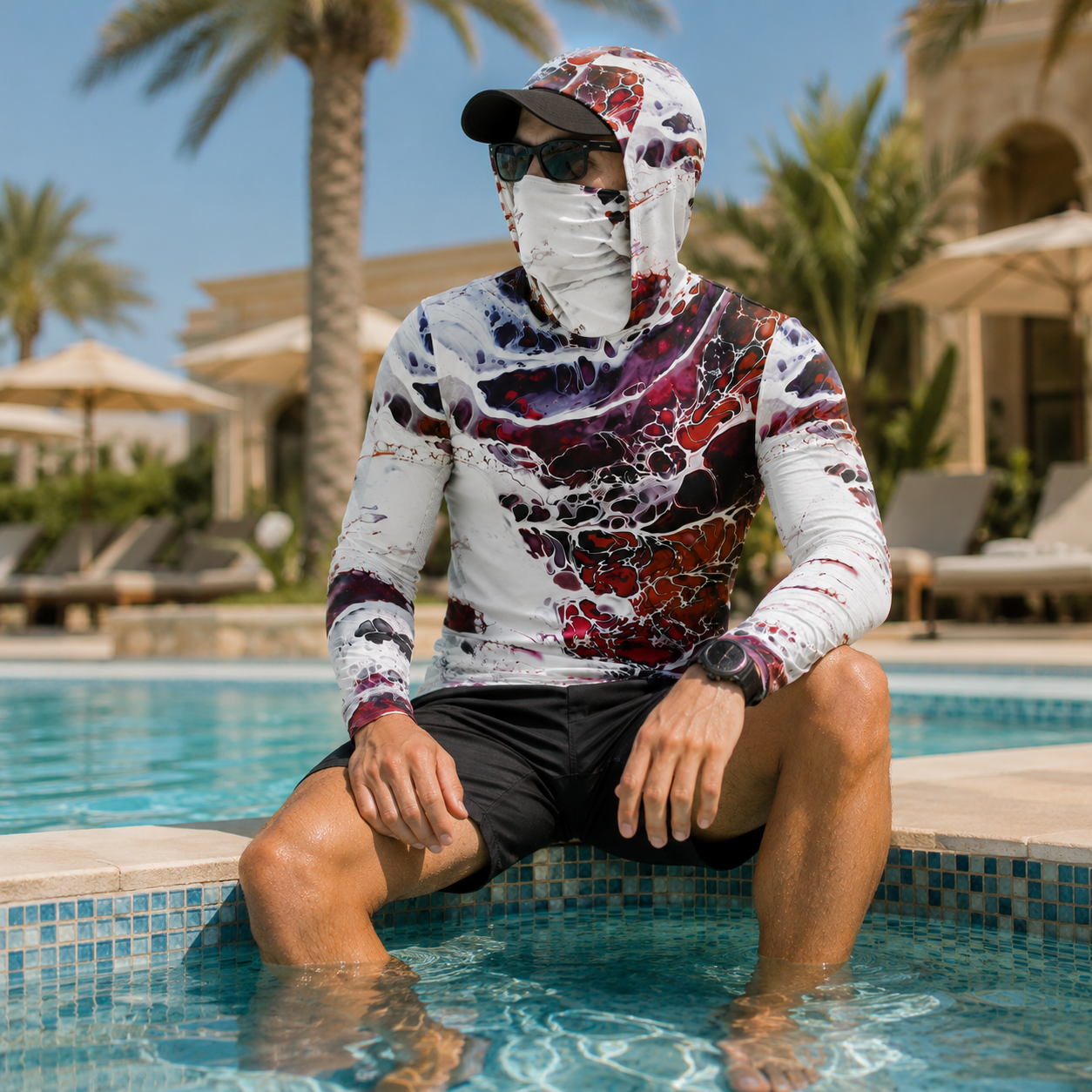 SunShield™ Outdoor Hoodie | Patronen