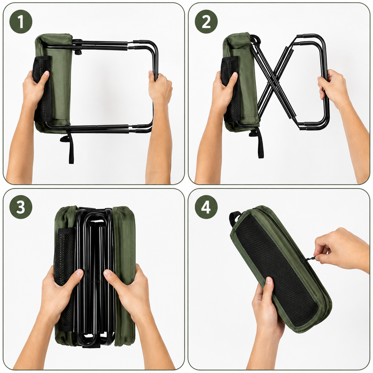 PocketSeat™ Opvouwbaar Schoudertas Stoeltje