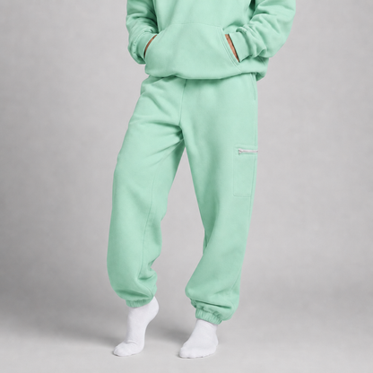 P248 Sleepy Travel Pants - Mint - Front Showcase