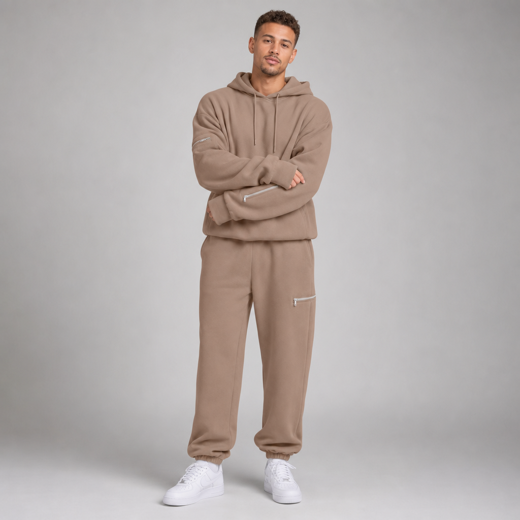 P248 Sleepy Travel Pants - Khaki - Showcase Solo