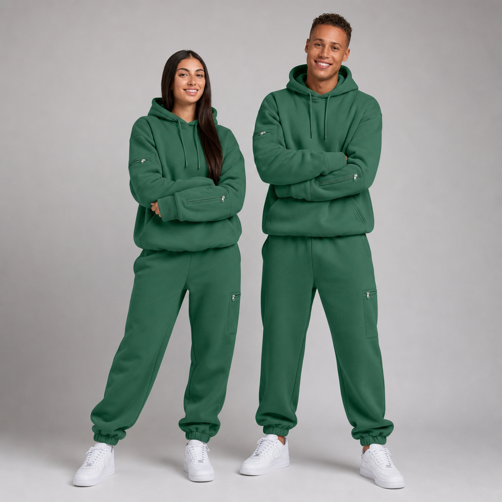 P248 Sleepy Travel Pants - Groen - Showcase Duo