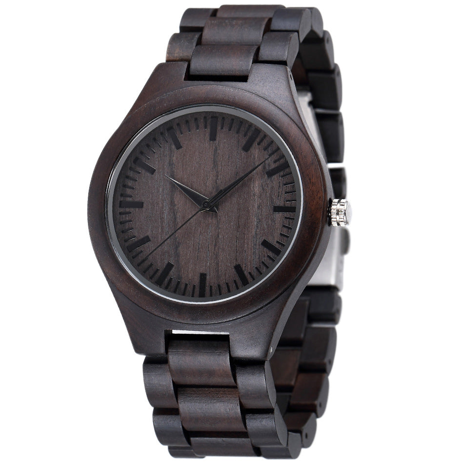 ChronoWood Chain Band - Natuurlijke luxe om je pols