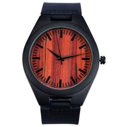ChronoWood Houten horloges - Colored Wood Wijzerplaten