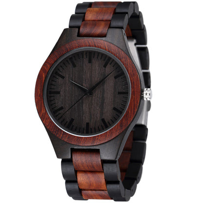 ChronoWood Chain Band - Natuurlijke luxe om je pols