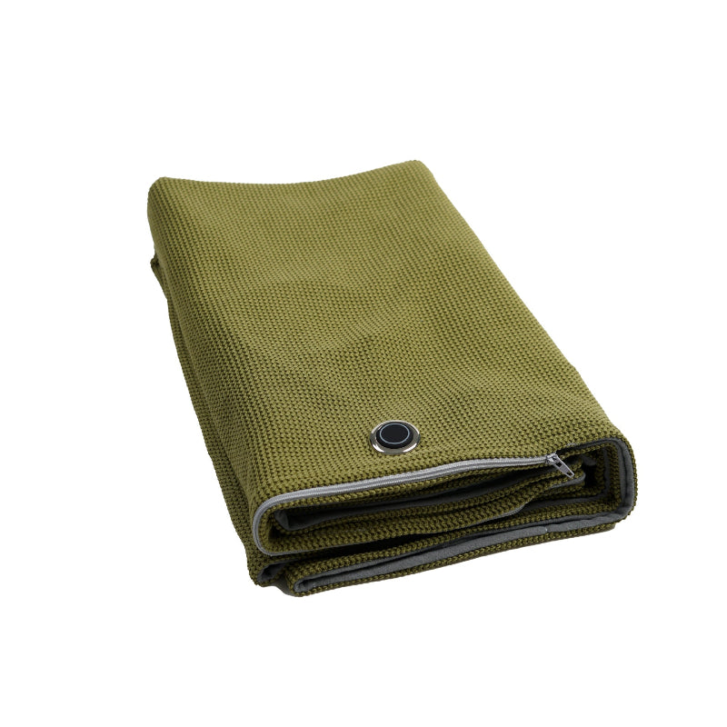 HeatPro Cape Hoodie - Verwarmde deken met rits