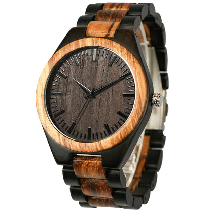 ChronoWood Chain Band - Natuurlijke luxe om je pols