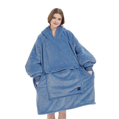 HeatPro Oversized Hoodie - Draadloos verwarmd en Plushy