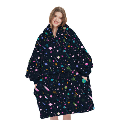 HeatPro Oversized Hoodie - Draadloos verwarmd en Plushy