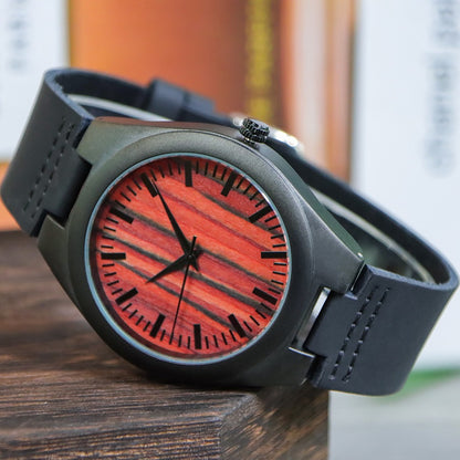 ChronoWood Houten horloges - Colored Wood Wijzerplaten