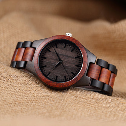 ChronoWood Chain Band - Natuurlijke luxe om je pols