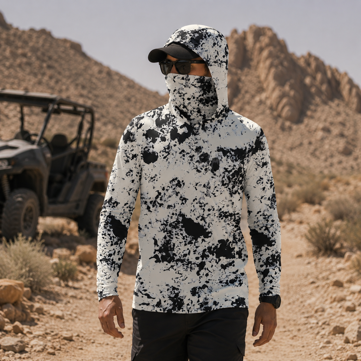 SunShield™ Outdoor Hoodie | Vissen