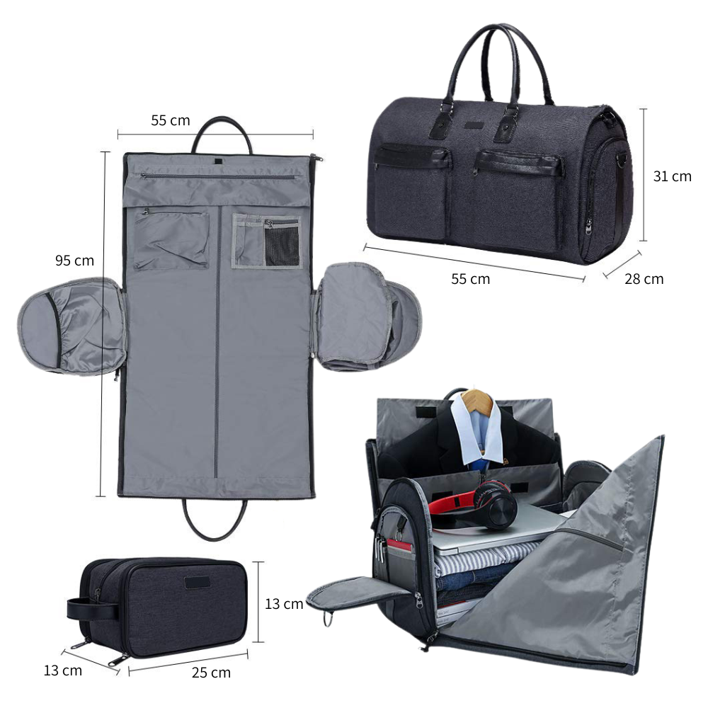 CompactTravel Deluxe Reistas | Maak Reizen vanaf nu Makkelijk en Fashionable