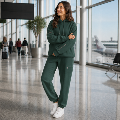 Sleepy Travel Set - Groen - Hero