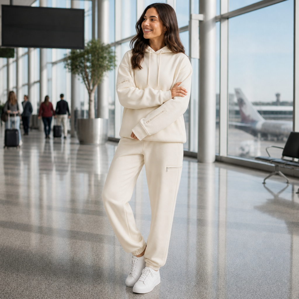 Sleepy Travel Set - Off-White - Hero
